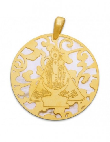Medalla Virgen de la Fuensanta plata...