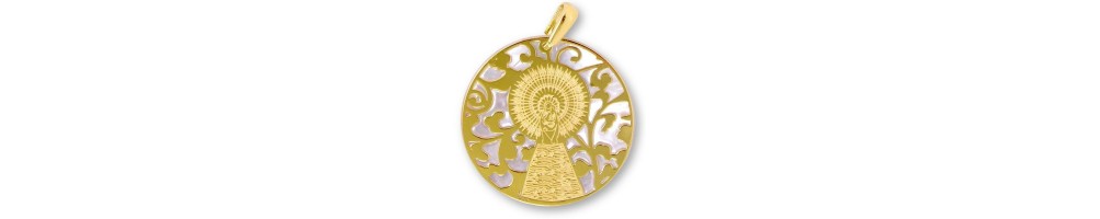 Medalla Virgen Pilar en Plata de Ley®