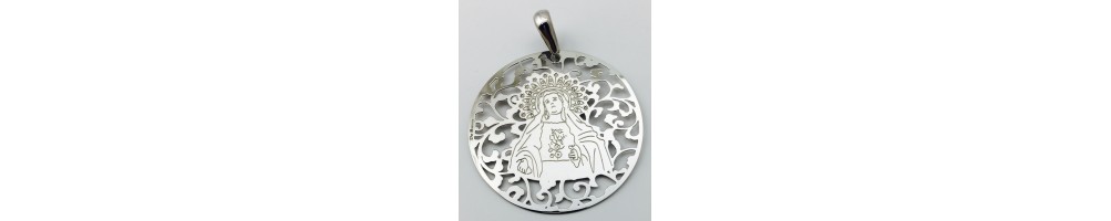 Medalla Virgen de Amargura (Paso Blanco de Lorca)
