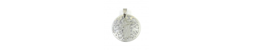 Medalla San Francisco Javier plata de ley®. 25mm