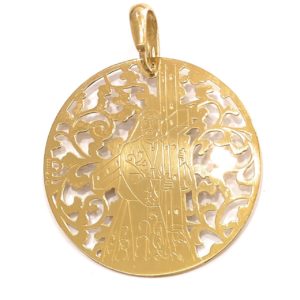 Medalla Cristo Nuestro Padre Jesús Nazareno "El Abuelo" plata de ley® 40mm