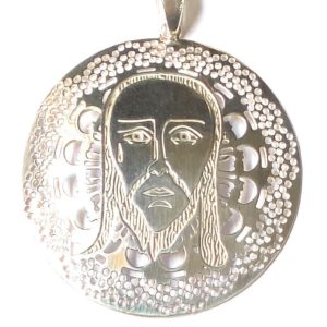 Medalla de La Santa Faz plata de ley®. 40mm