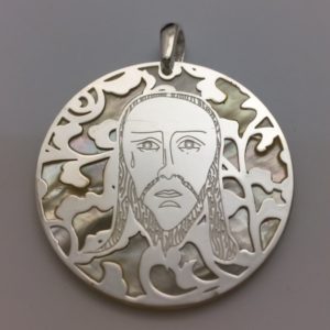 Medalla de La Santa Faz plata de ley®. 40mm