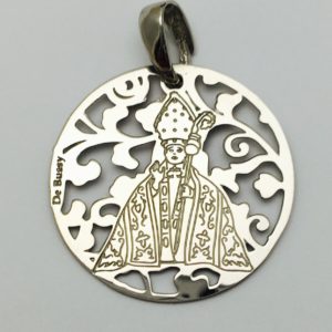 Medalla San Fermín plata de ley® 25mm