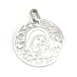 Medalla Virgen del Camino plata de ley®. 35mm