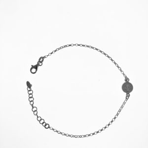 Pulsera San Benito en plata de ley