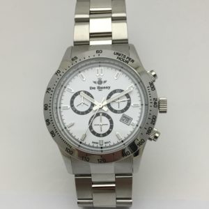 Reloj De Bussy cronógrafo acero