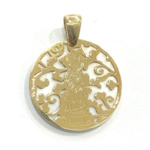 Virgen de la Arrixaca plata de ley®. 25mm